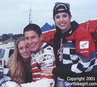 Nicky Hayden me, and my friend